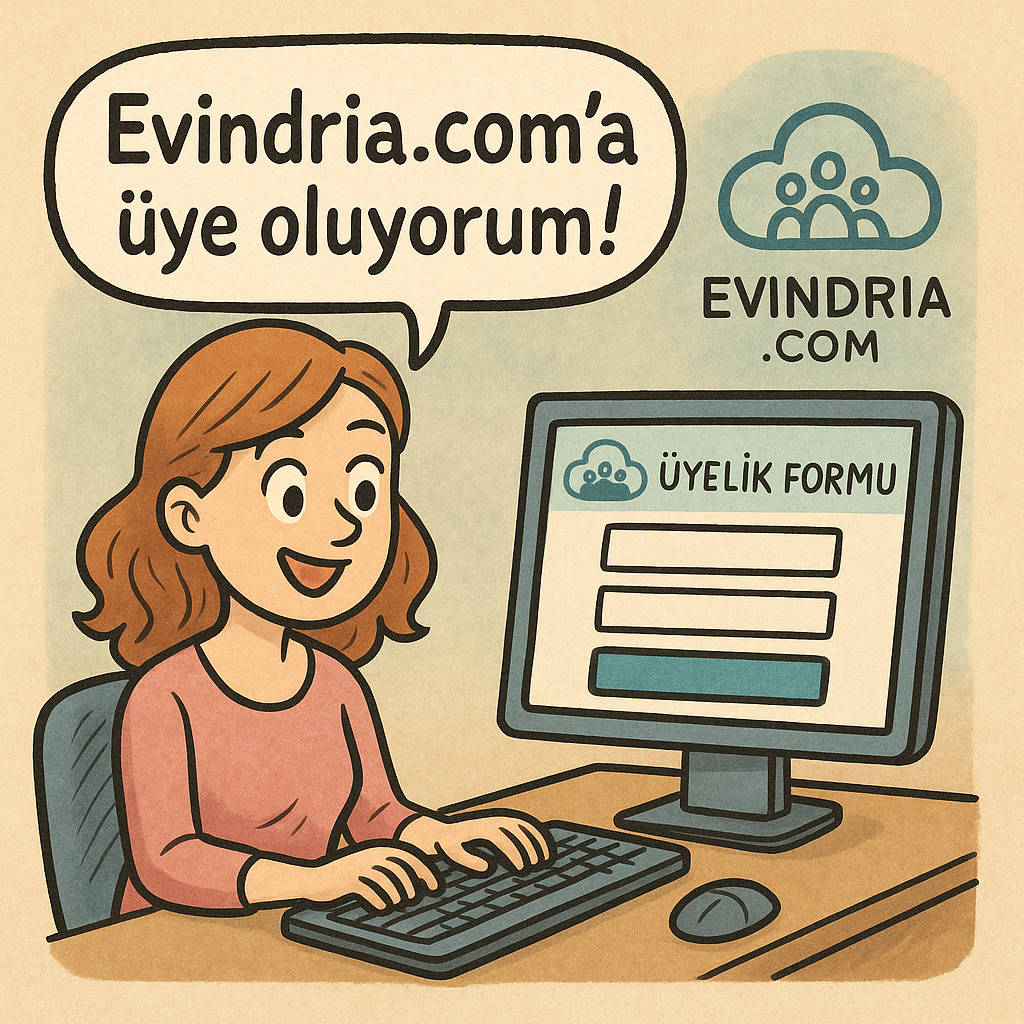 Evindria’ya Üye Olun